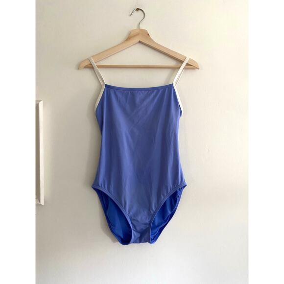 KATE SPADE Adventure Blue One Piece Bows Swimsuit Size Medium - Picture 2 of 6